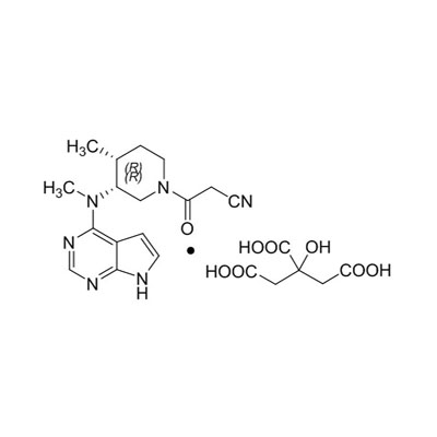 (3R,4R)-4-Methyl-3-(methyl-7H-pyrrolo[2,3-d]pyrimidin-4-ylamino)-b-oxo-1-piperidinepropanenitrile: 2-Hydroxy-1,2,3- புரோபனெட்ரிகார்பாக்சிலேட்